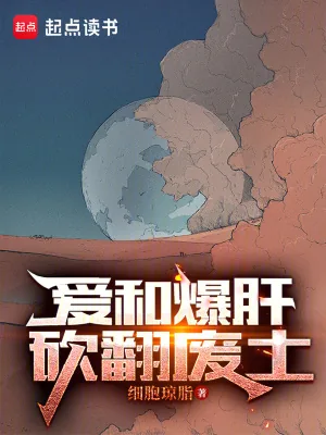 《爱和爆肝,砍翻废土》小说封面