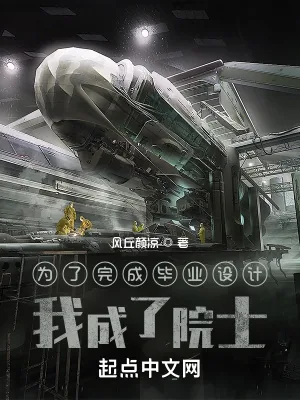 《为了完成毕业设计，我成了院士》小说封面