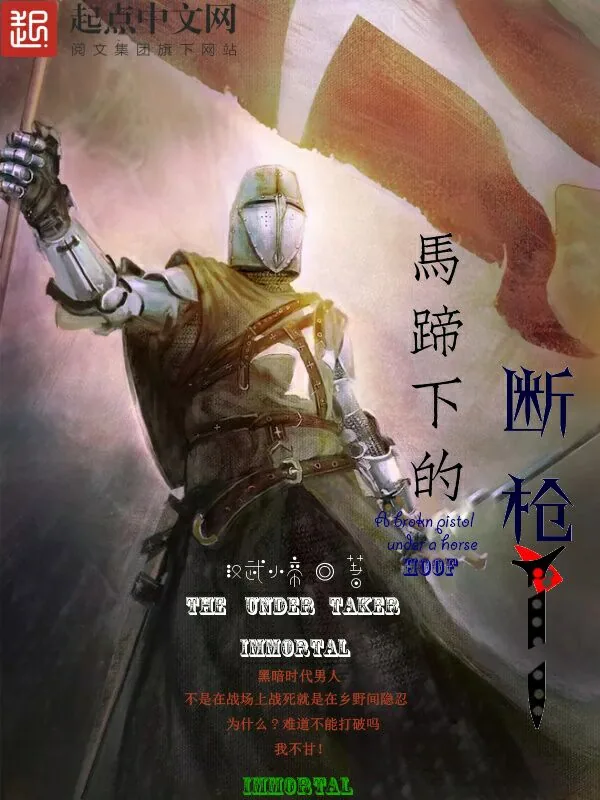 《马蹄下的断枪》小说封面