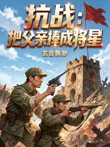 《抗战：把父亲捧成将星》小说封面