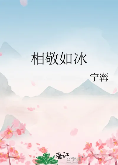《相敬如冰》小说封面