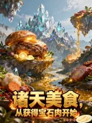 《诸天美食，从获得宝石肉开始》小说封面