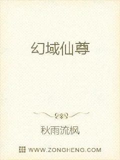 《幻域仙尊》小说封面