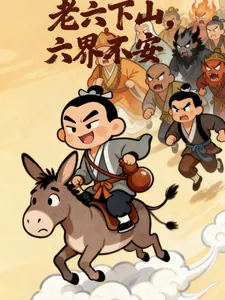 《老六下山，六界不安》小说封面