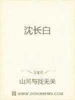 《沈长白》小说封面
