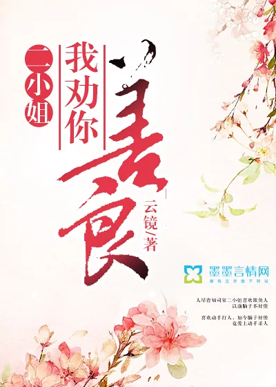 《二小姐,我劝你善良》小说封面