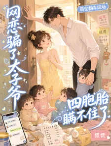 《网恋骗了太子爷,四胞胎瞒不住了》小说封面
