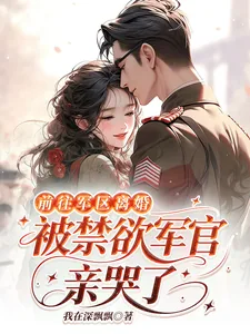 《前往军区离婚，被禁欲军官亲哭了》小说封面