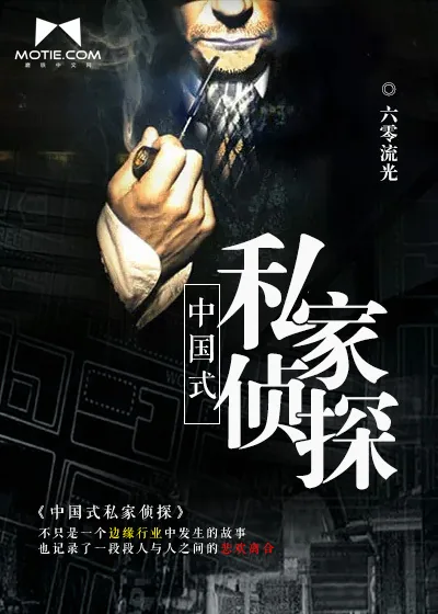 《中国式私家侦探》小说封面