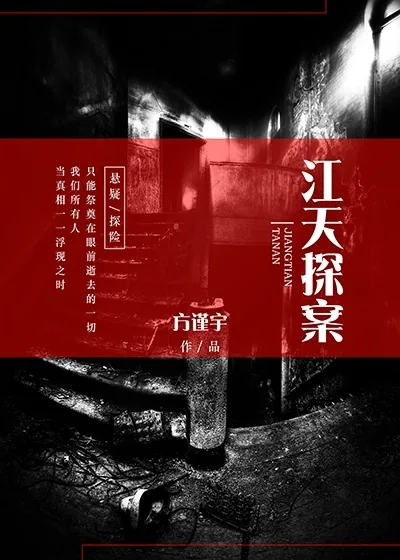 《江天探案》小说封面