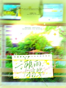 《溯雨信笺》小说封面