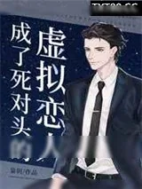《成了死对头的虚拟恋人》小说封面