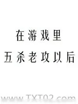 《在游戏里五杀老攻以后》小说封面