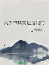 《真少爷其实也是假的》小说封面