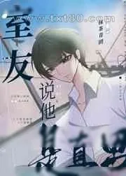 《室友说他是直男》小说封面