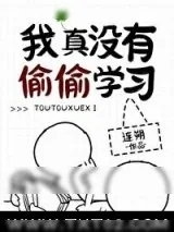 《我真没有偷偷学习》小说封面
