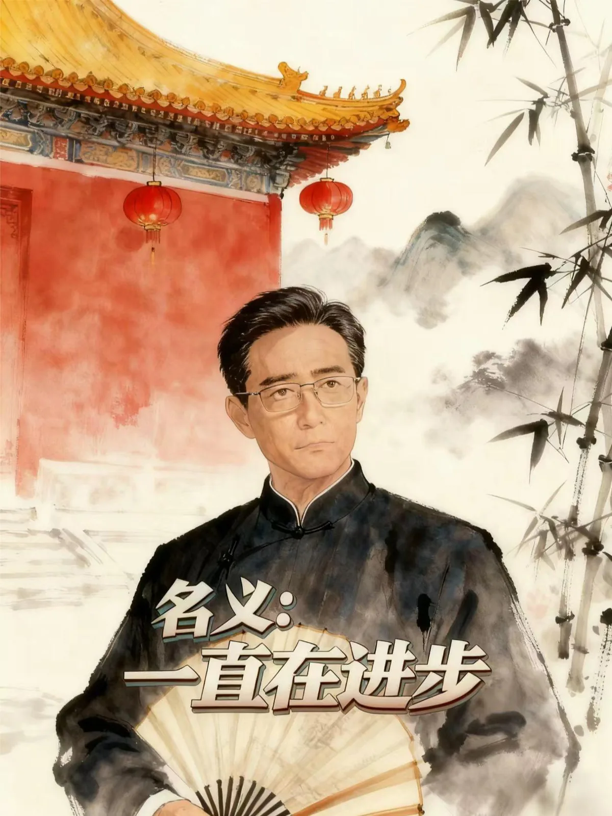《名义：一直在进步》小说封面