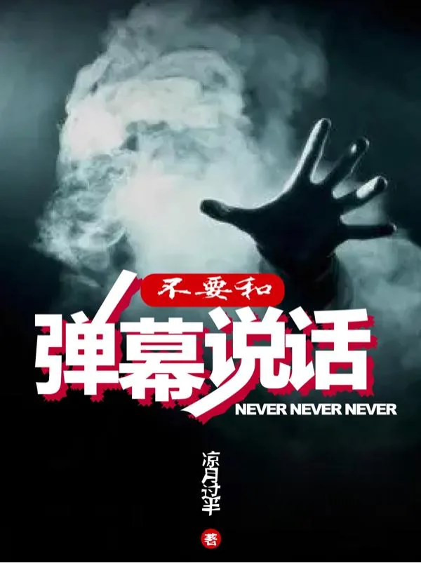 《不要和弹幕说话》小说封面