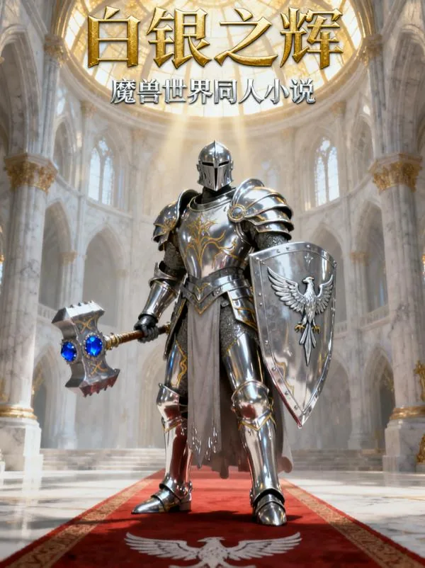 《白银之辉》小说封面