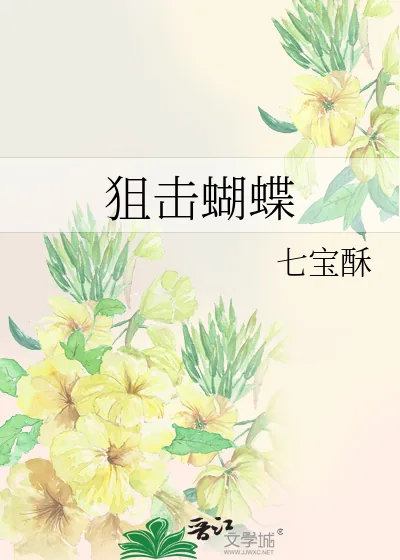 《狙击蝴蝶》小说封面