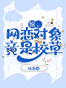 《惊，网恋对象竟是校草》小说封面