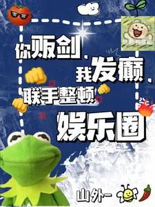 《你贩剑，我发癫，联手整顿娱乐圈》小说封面