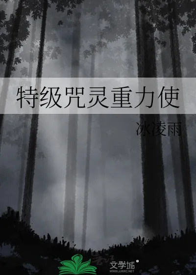 《特级咒灵重力使》小说封面