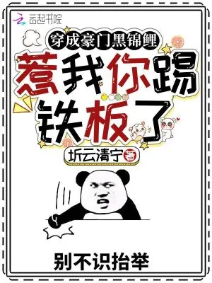 《穿成豪门黑锦鲤,惹我你踢铁板了》小说封面