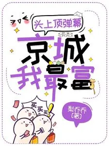 《头上顶弹幕，京城我最富》小说封面