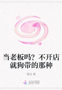 《当老板吗？不开店就狗带的那种》小说封面