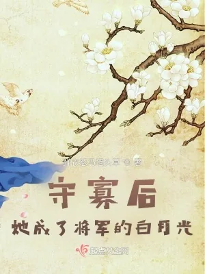 《守寡后,她成了将军的白月光》小说封面