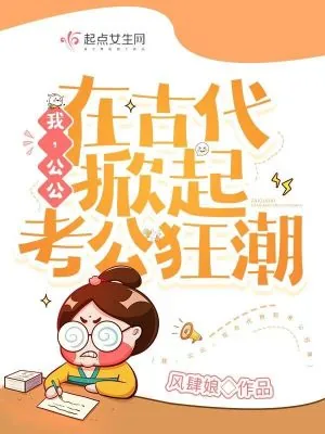 《我，公公，在古代掀起考公狂潮》小说封面