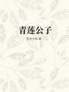《青莲公子》小说封面