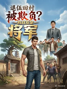 《退伍回村被欺负？我战友是将军》小说封面
