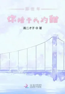 《那些年你给予我的甜》小说封面
