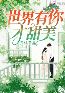 《世界有你才甜美》小说封面