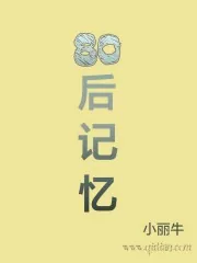 《80后记忆》小说封面