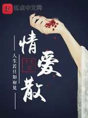 《情爱散》小说封面