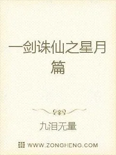 《一剑诛仙之星月篇》小说封面