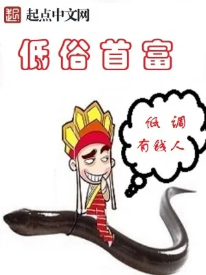 《低俗首富》小说封面