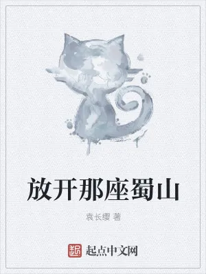 《放开那座蜀山》小说封面