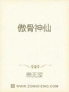 《傲骨神仙》小说封面