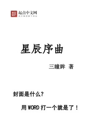 《星辰序曲》小说封面