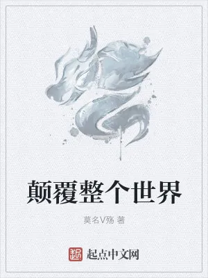 《颠覆整个世界》小说封面