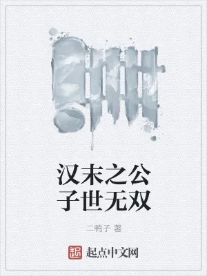 《汉末之公子世无双》小说封面