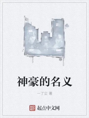 《神豪的名义》小说封面