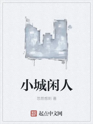《小城闲人》小说封面