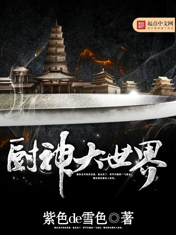 《厨神大世界》小说封面