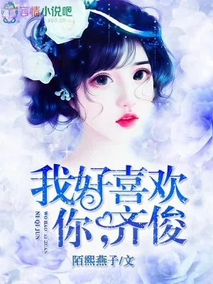 《我好喜欢你，齐俊》小说封面