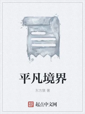 《平凡境界》小说封面